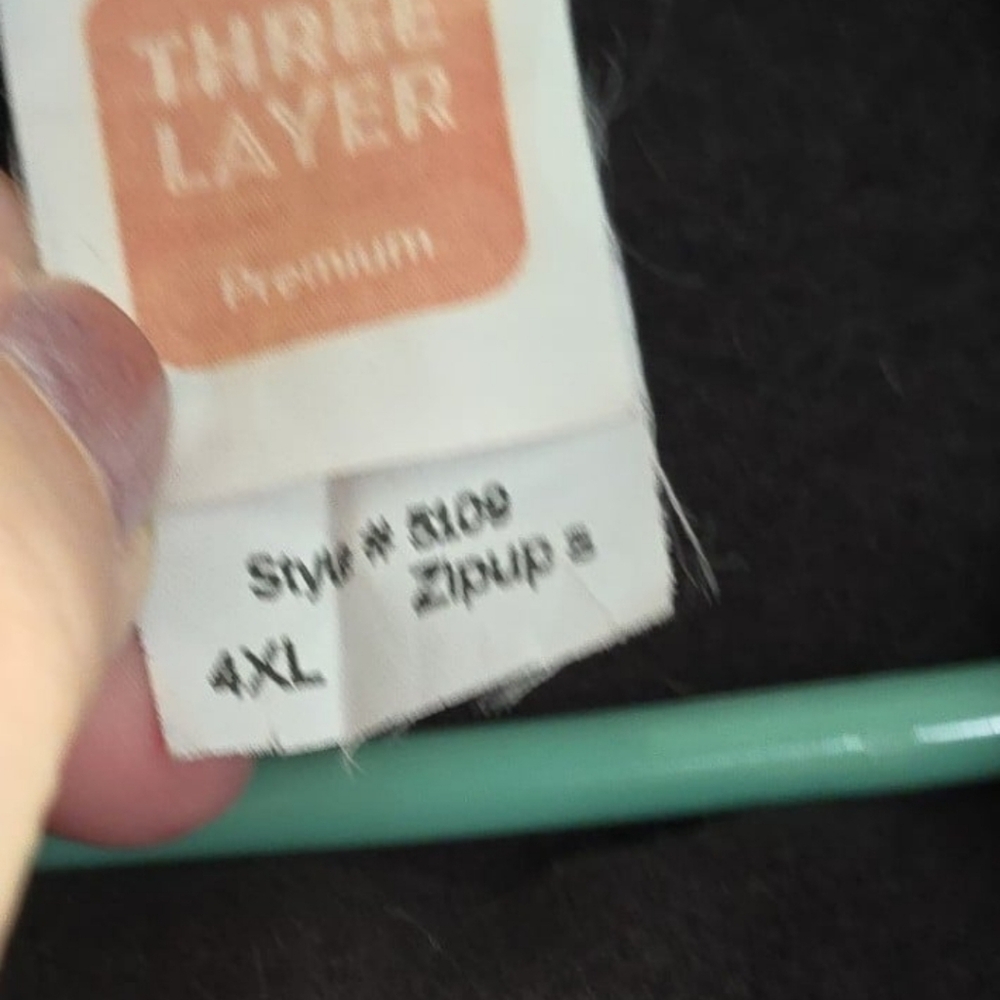 Three Layer Premium Women's Plus 4x Sweatjacket - image 5